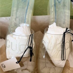 Gucci Beige Dust Bags with Box